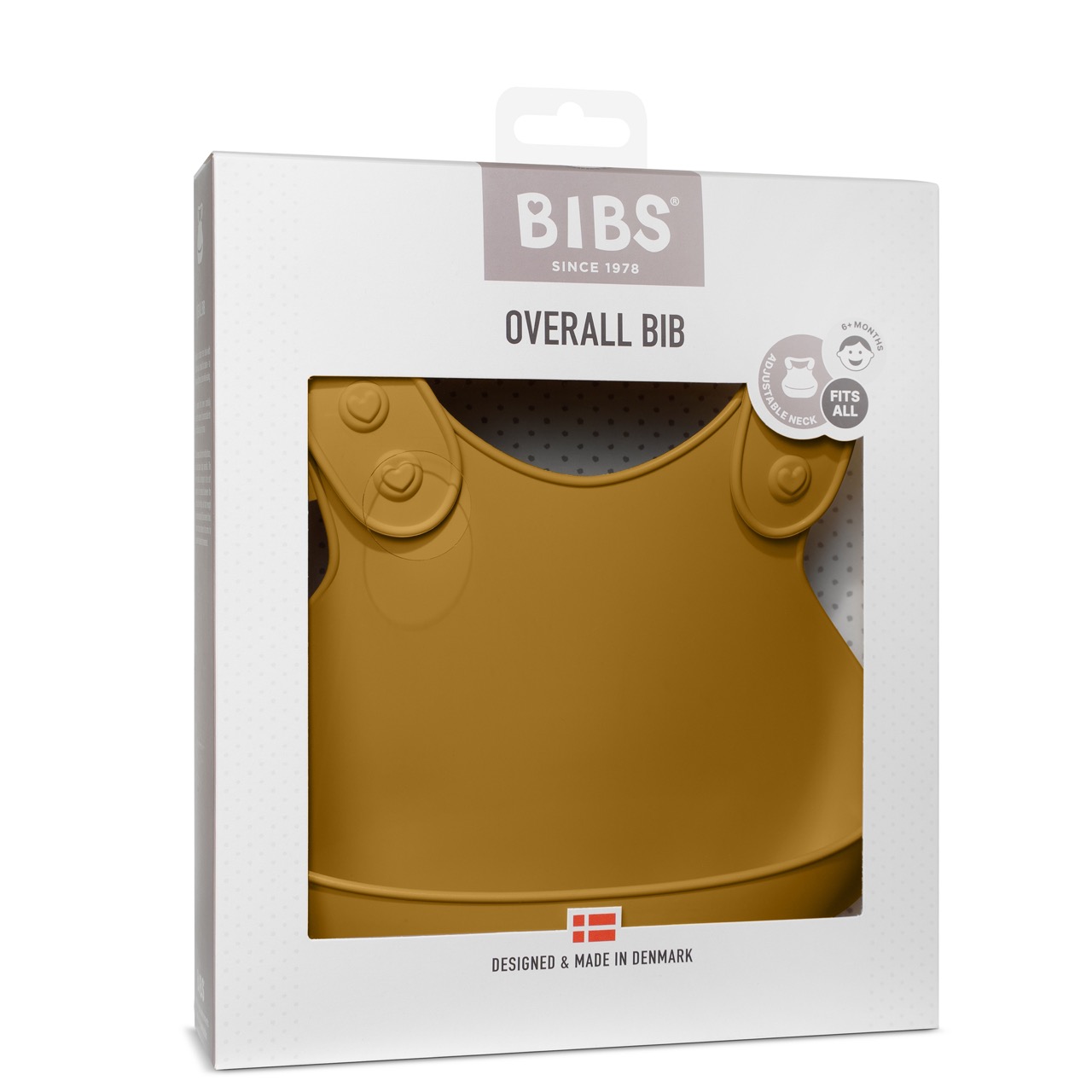 Нагрудник для кормления BIBS Overall Bib Mustard - фото 2