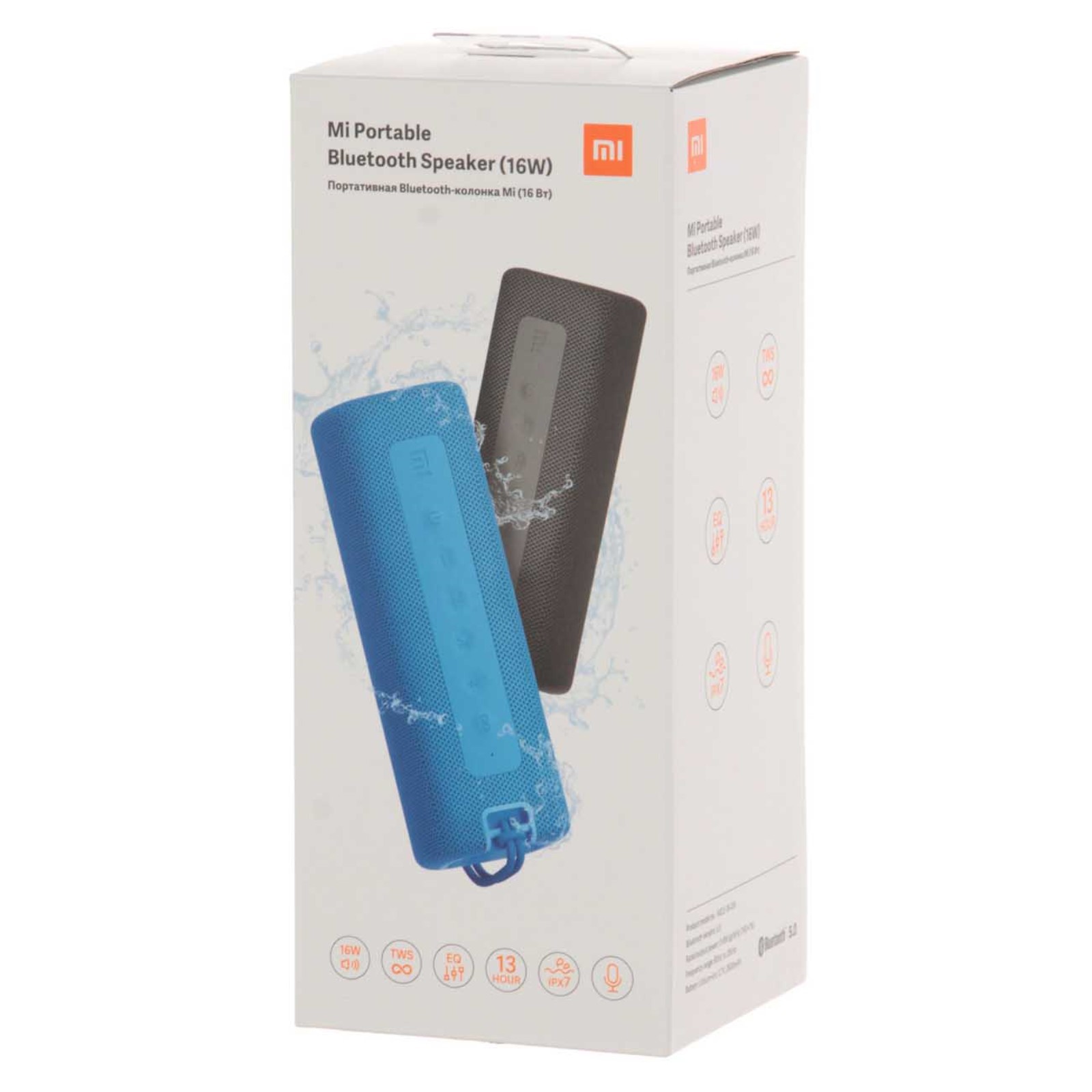 Портативная колонка XIAOMI Mi Portable Bluetooth Speaker QBH4195GL 16Вт BT 5.0 2600мАч черная - фото 6