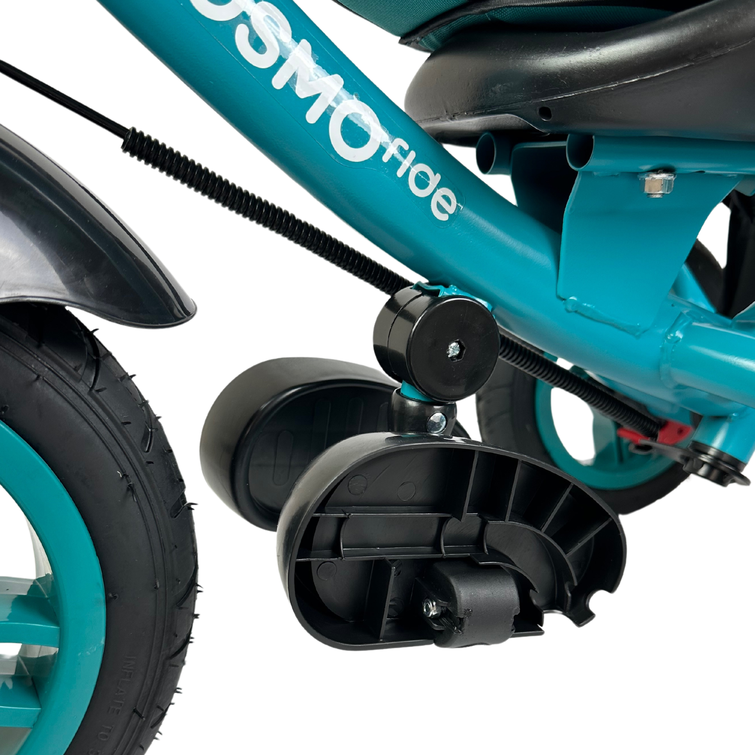 Велосипед 3-колесный Cosmo LX-00TQ темно-зеленый - фото 13