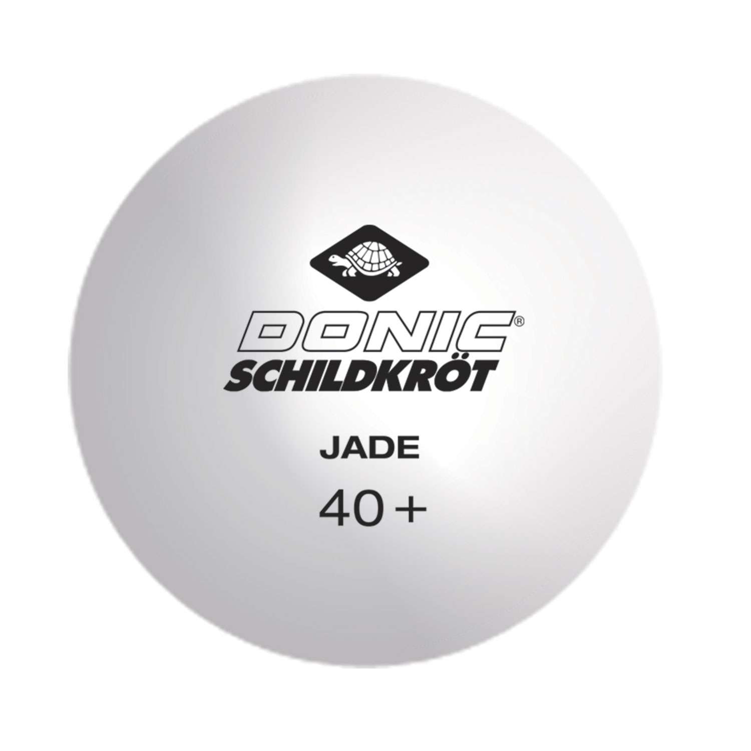 Мяч для настольного тенниса Donic JADE 40 6 штук белый - фото 1