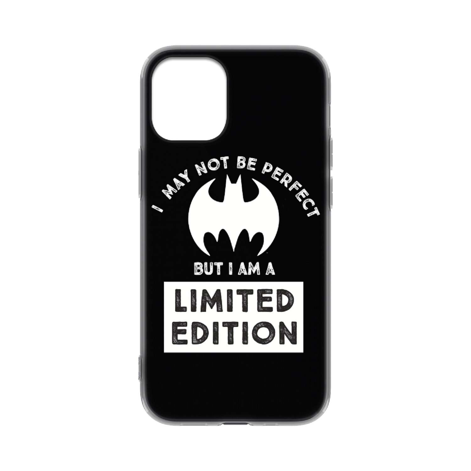 Чехол deppa Для iPhone 12 mini logo Batman black - фото 1