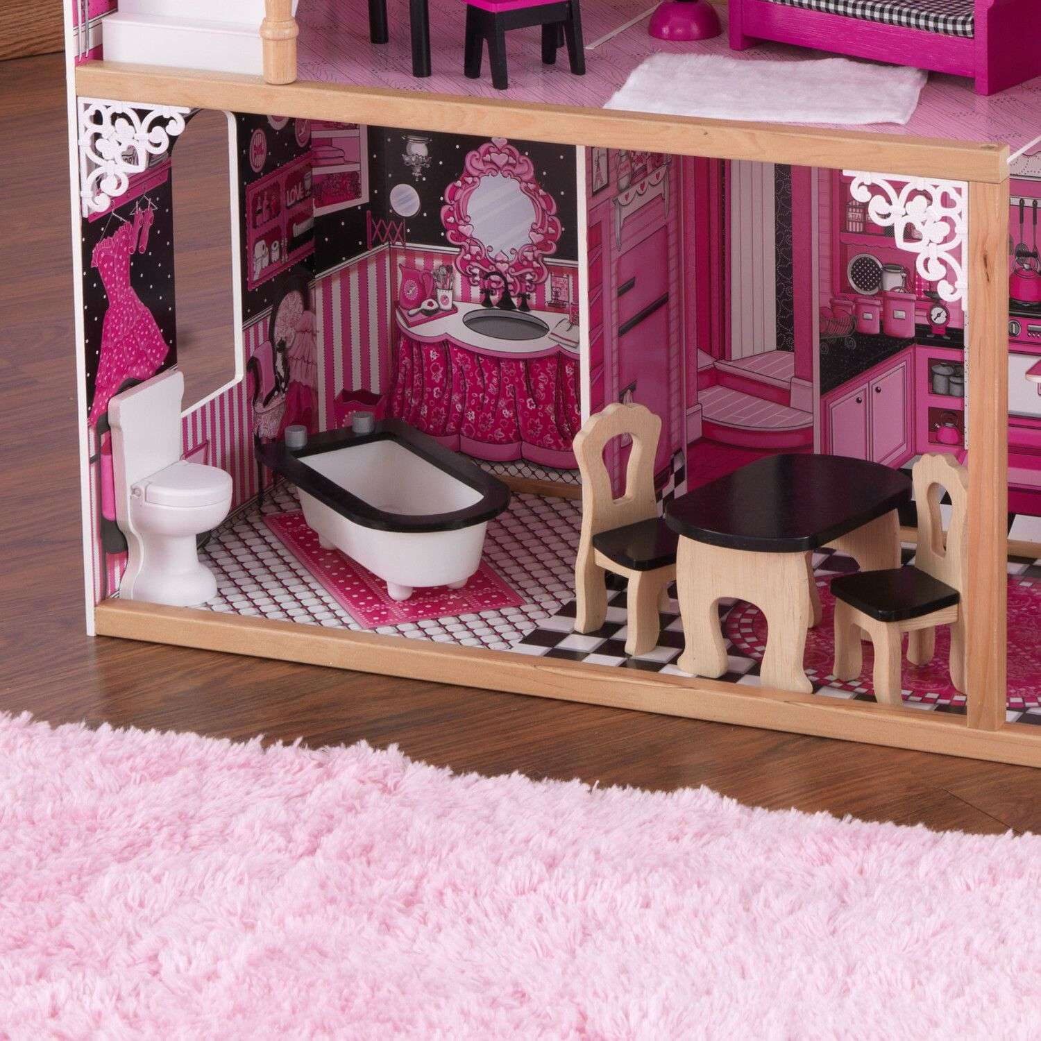 Кукольный домик KidKraft Амелия с мебелью 15 предметов 65093_KE 65093_KE - фото 5