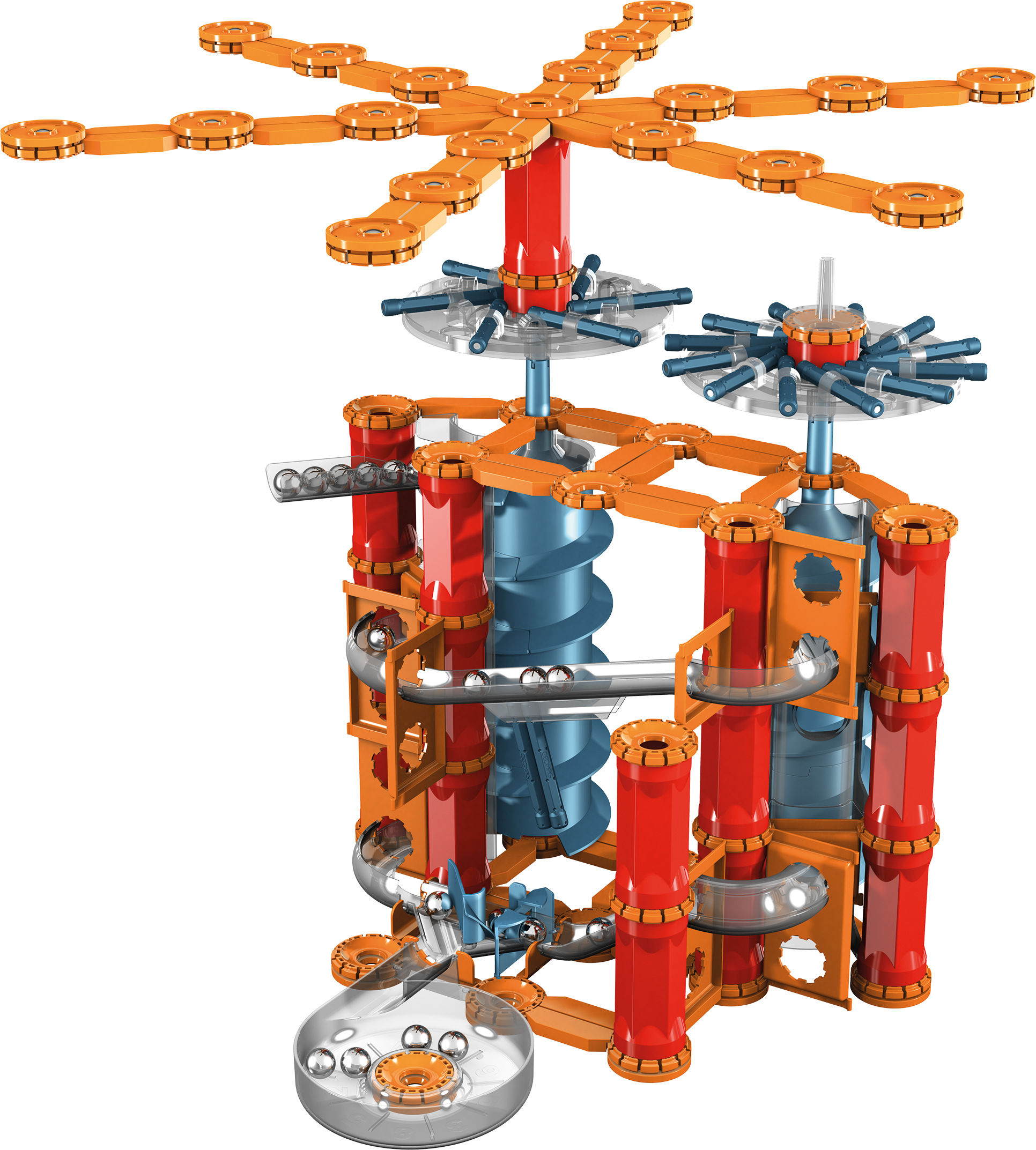 Конструктор магнитный GEOMAG Mechanics Gravity 330 деталей - фото 7