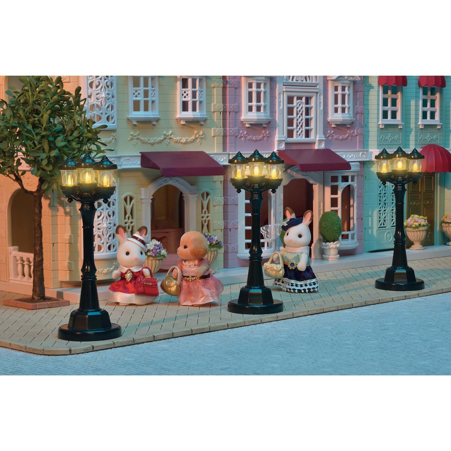 Набор SYLVANIAN FAMILIES TOWN Series Уличный фонарь - фото 5