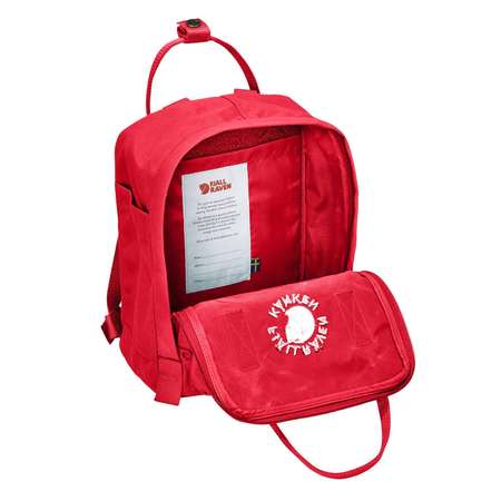 Рюкзак Fjallraven МП Re-Kanken Mini красный 7л