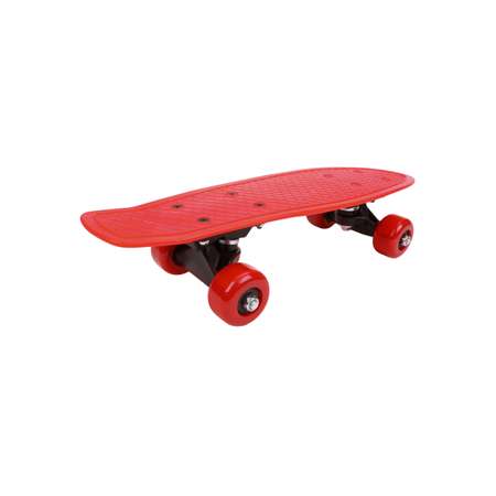 Скейтборд-пенниборд Наша Игрушка пластик 43 см. колеса PVC крепления пластик. Красный