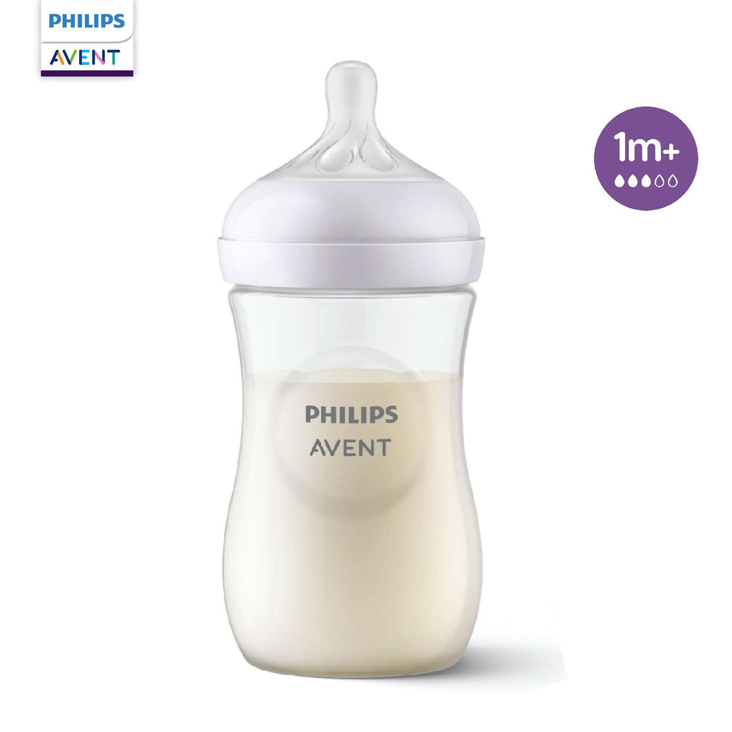 Бутылочка для кормления Philips Avent Natural Response 260мл с 1месяца SCY903/01 - фото 1