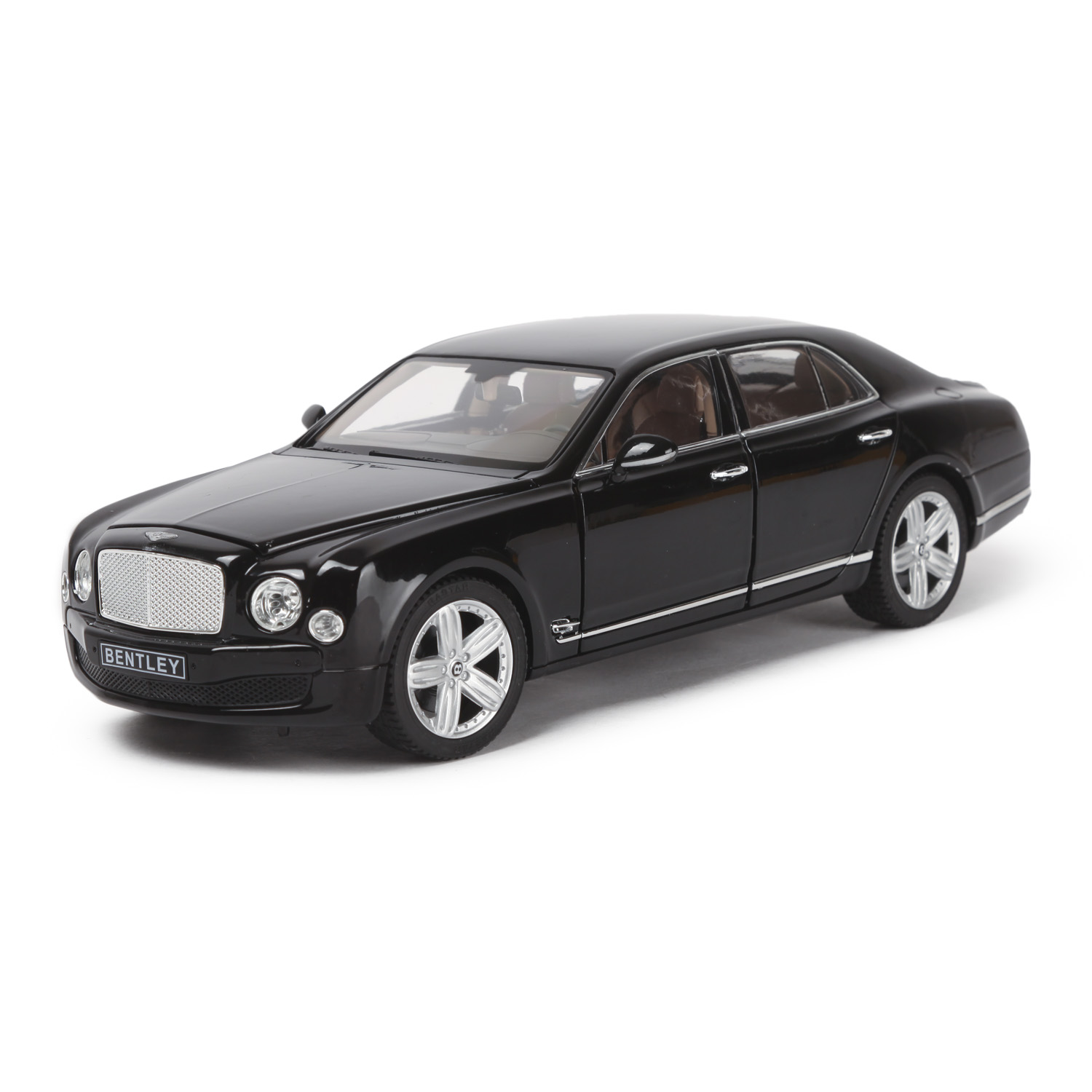 Машина Rastar 1:18 Bentley Mulsanne Черная 43800 купить по цене 3499 ₽ в  интернет-магазине Детский мир