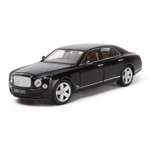 Автомобиль Rastar Bentley 1:18 без механизмов черный