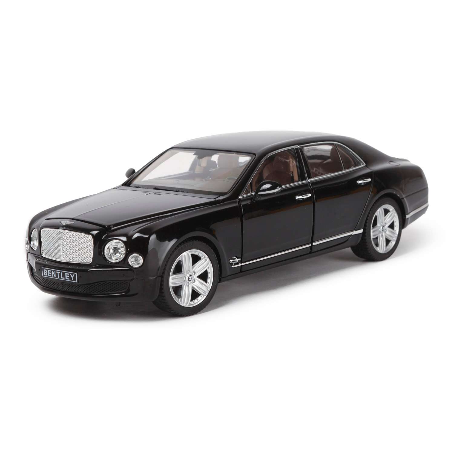 Автомобиль Rastar Bentley 1:18 без механизмов черный 43800 - фото 1