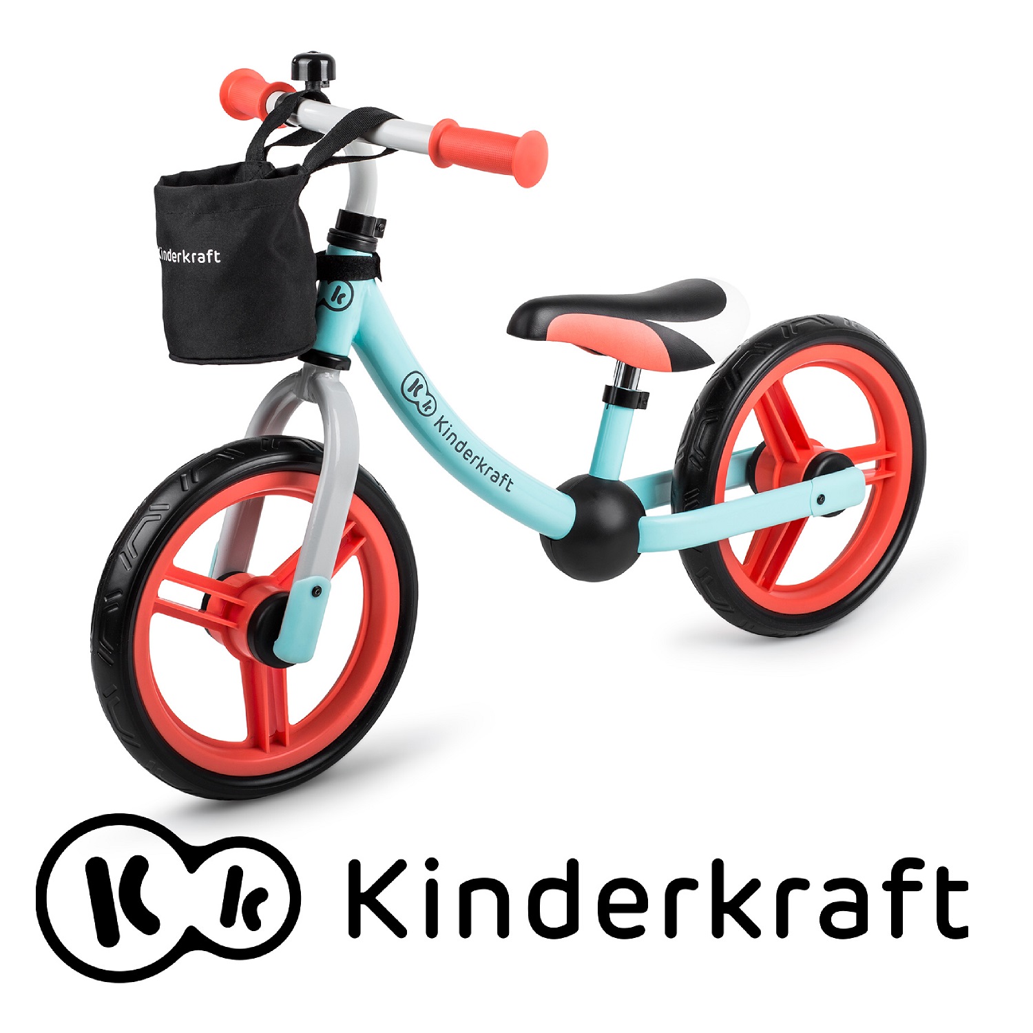 Беговел Kinderkraft 2WAY NEXT Mint с аксессуарами KKR2WNXMINT0AC - фото 2