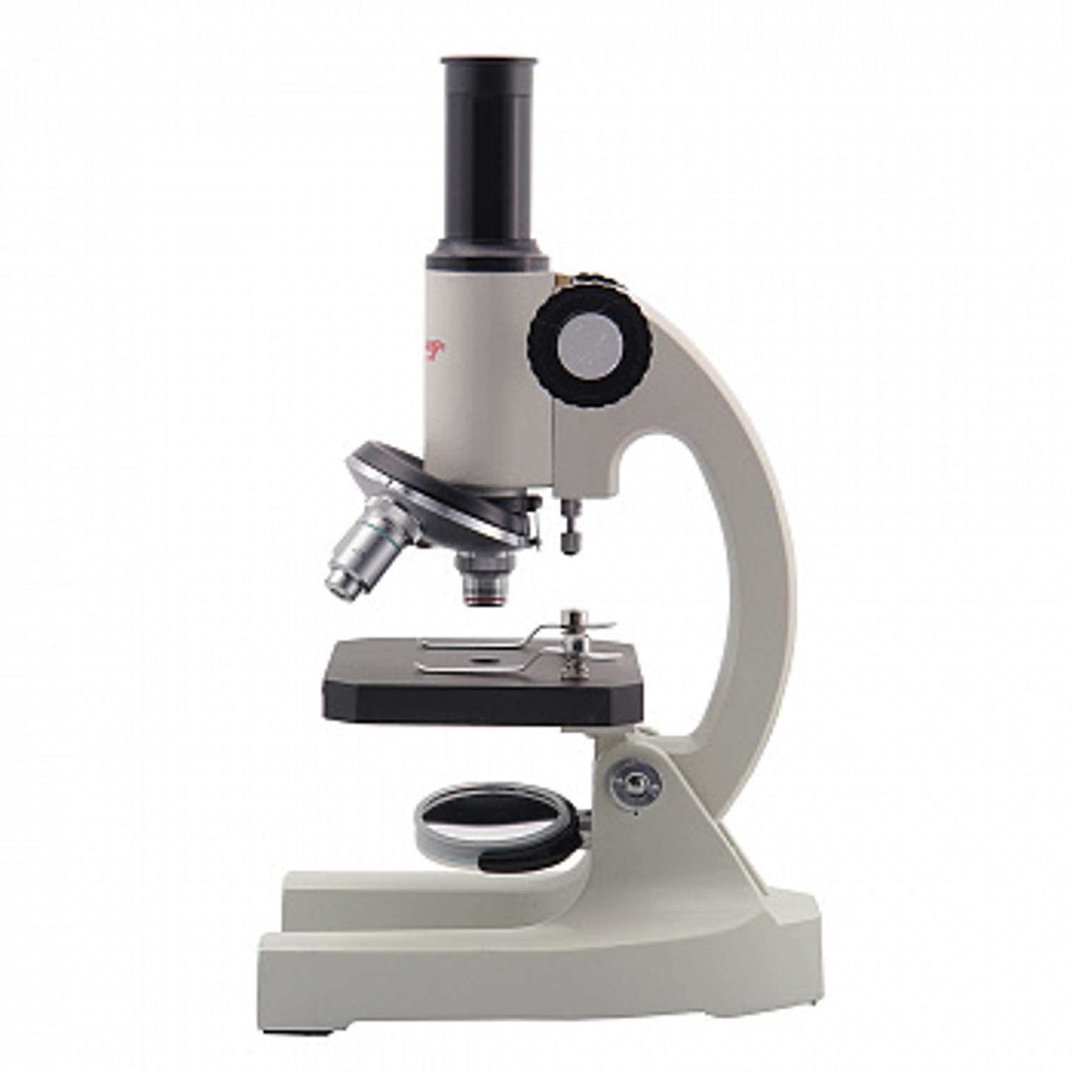 Микроскоп школьный Микромед С-13 стеклянная оптика с увеличением 800х и с препаратами Существа 12 шт - фото 5