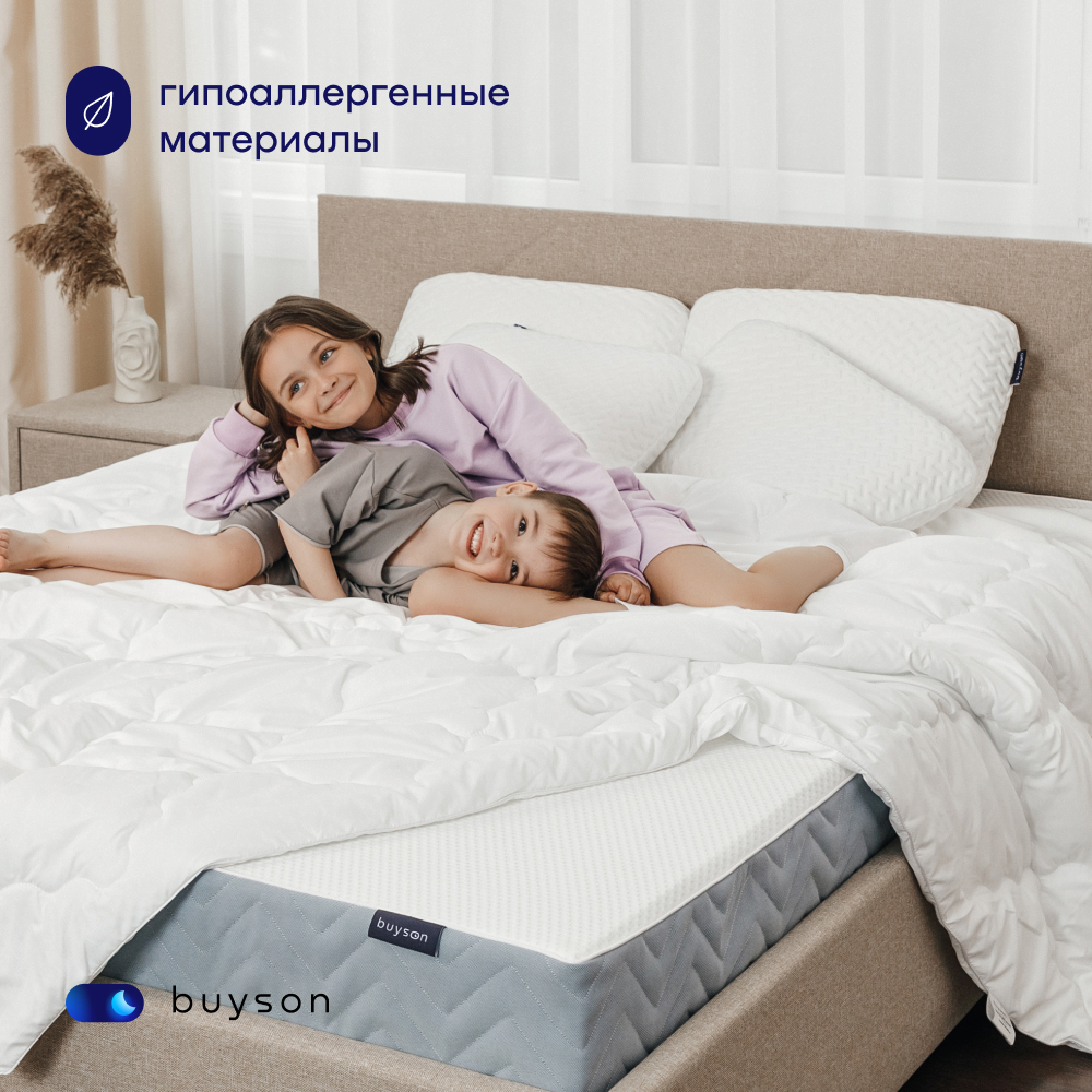 Пенная ортопедическая подушка buyson BuyRest L 40х60 см высота 13 см - фото 8