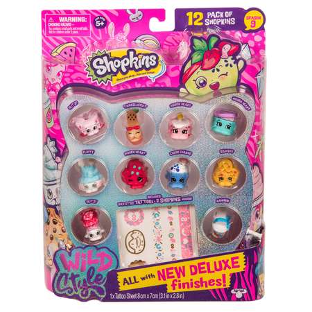 Фигурки Shopkins 12шт в непрозрачной упаковке (Сюрприз) 56697