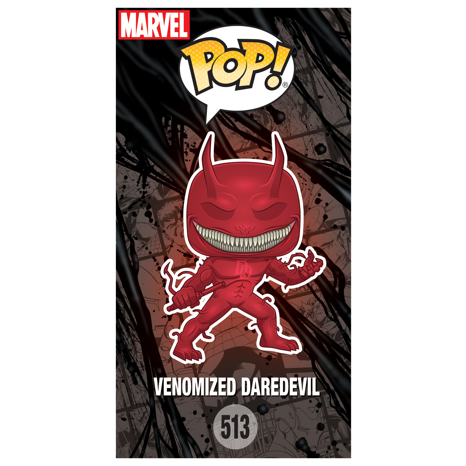 Игрушка Funko Pop Bobble Marvel Venom Daredevil Fun2412 - фото 6