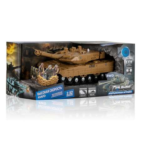 Инерционная игрушка Handers Боевой танк БТ-2