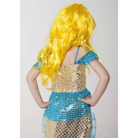 Карнавальный костюм Страна карнавалия Золотая русалка размер 30