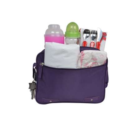 Сумка 2 в 1 для мамы Baby Street Purple