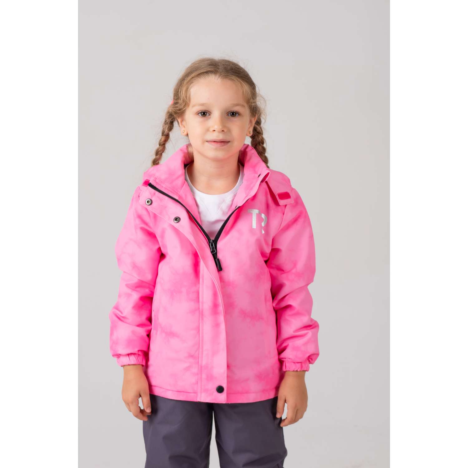 Куртка и полукомбинезон RuStyle Комплект туман розовый - фото 2