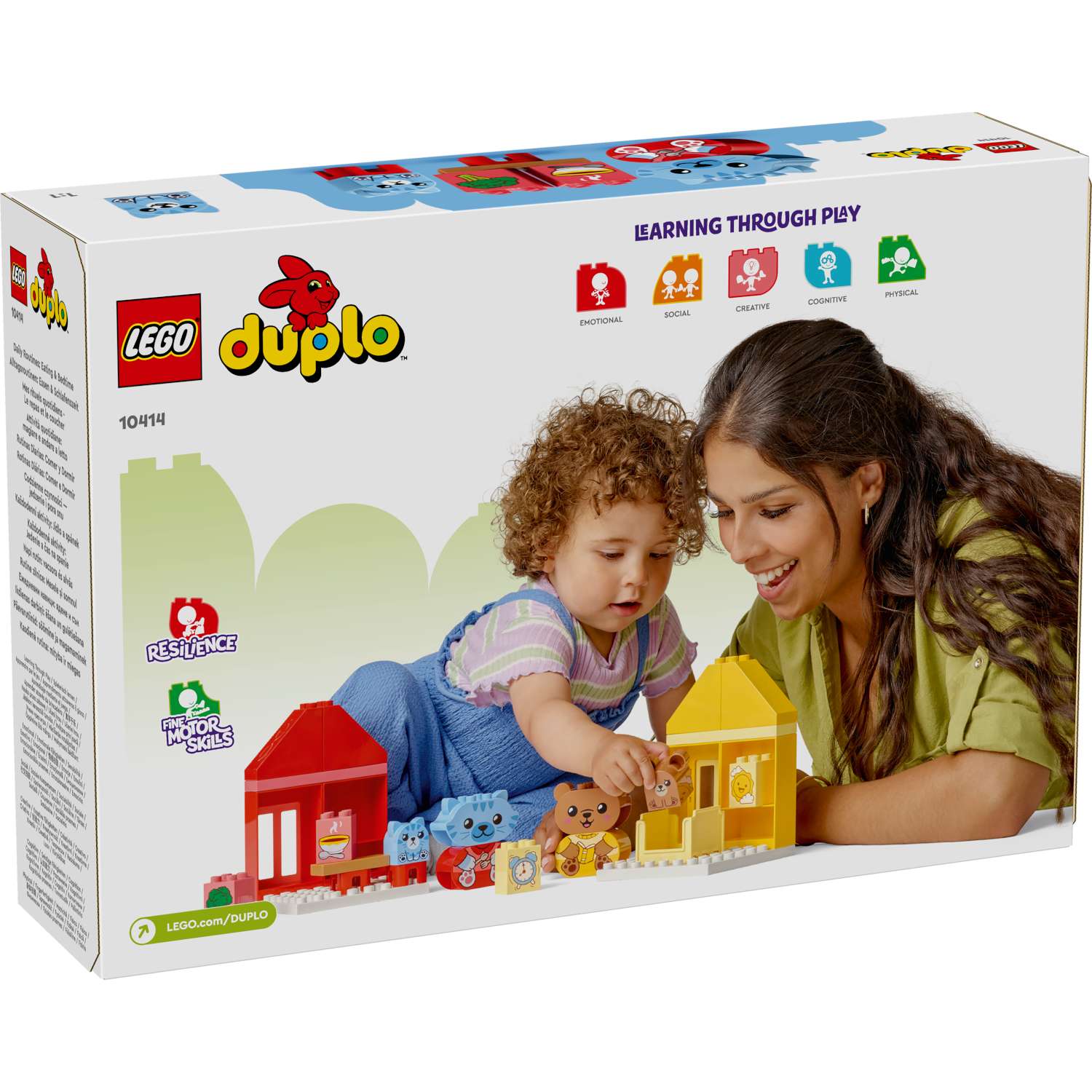 Конструктор LEGO DUPLO Ежедневные занятия Еда и сон 10414 - фото 4