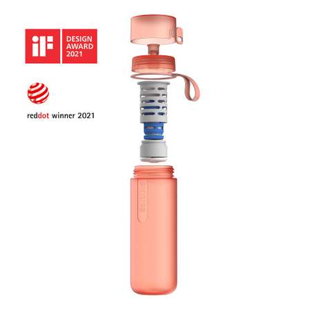 Бутылка-фильтр Philips цвет розовый 591 мл