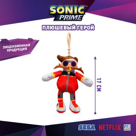 Игрушка PMI Sonic Prime Мягкая Доктор Эггман SON7004AD