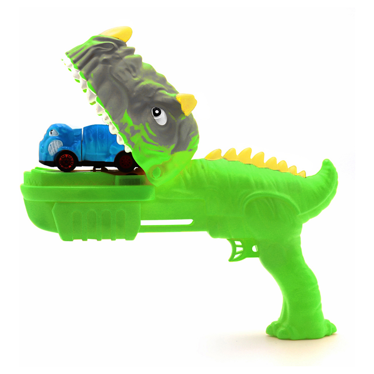 Набор Speedy Dinos скоростные динозавры с 1фрикционной машинкой и пусковым устройством Зеленый K02SPD003-2 K02SPD003-2 - фото 1
