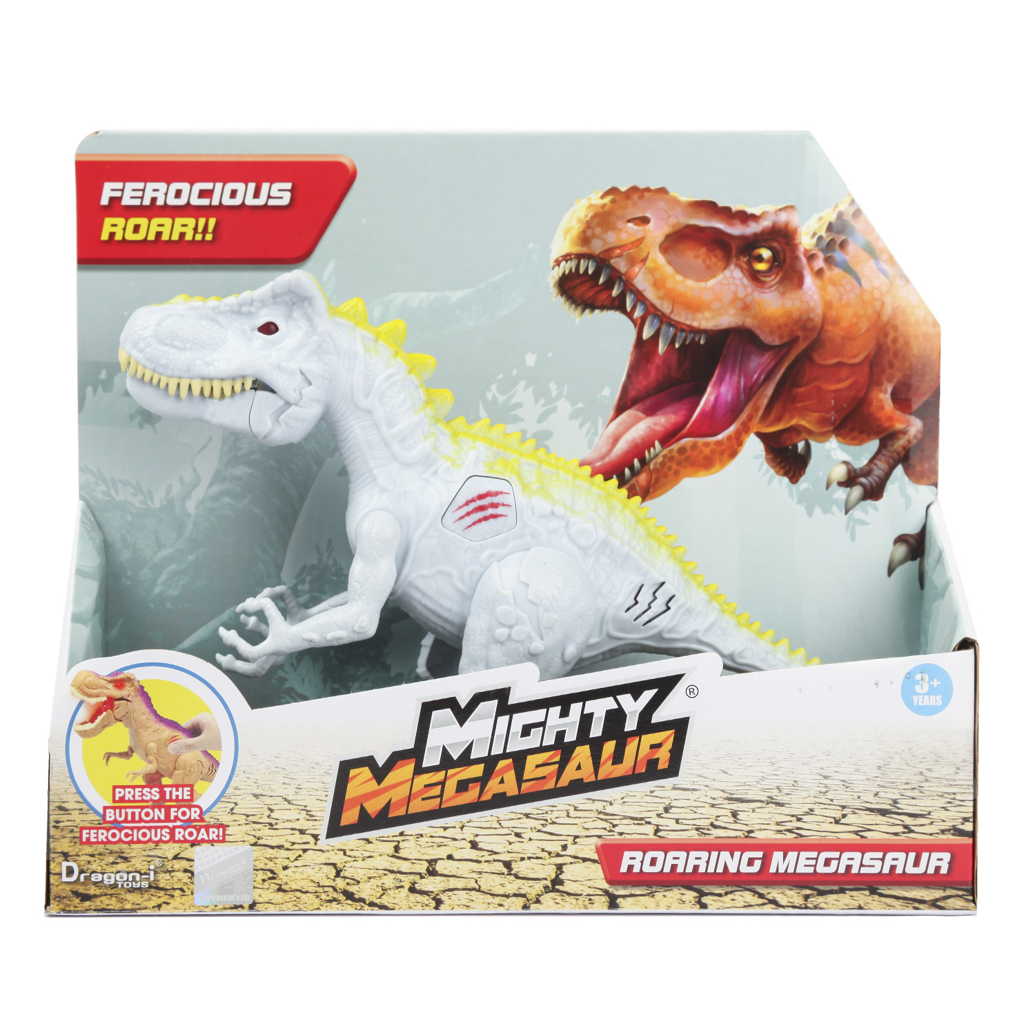 Фигурка Mighty Megasaur Allosaurus Динозавр - фото 2