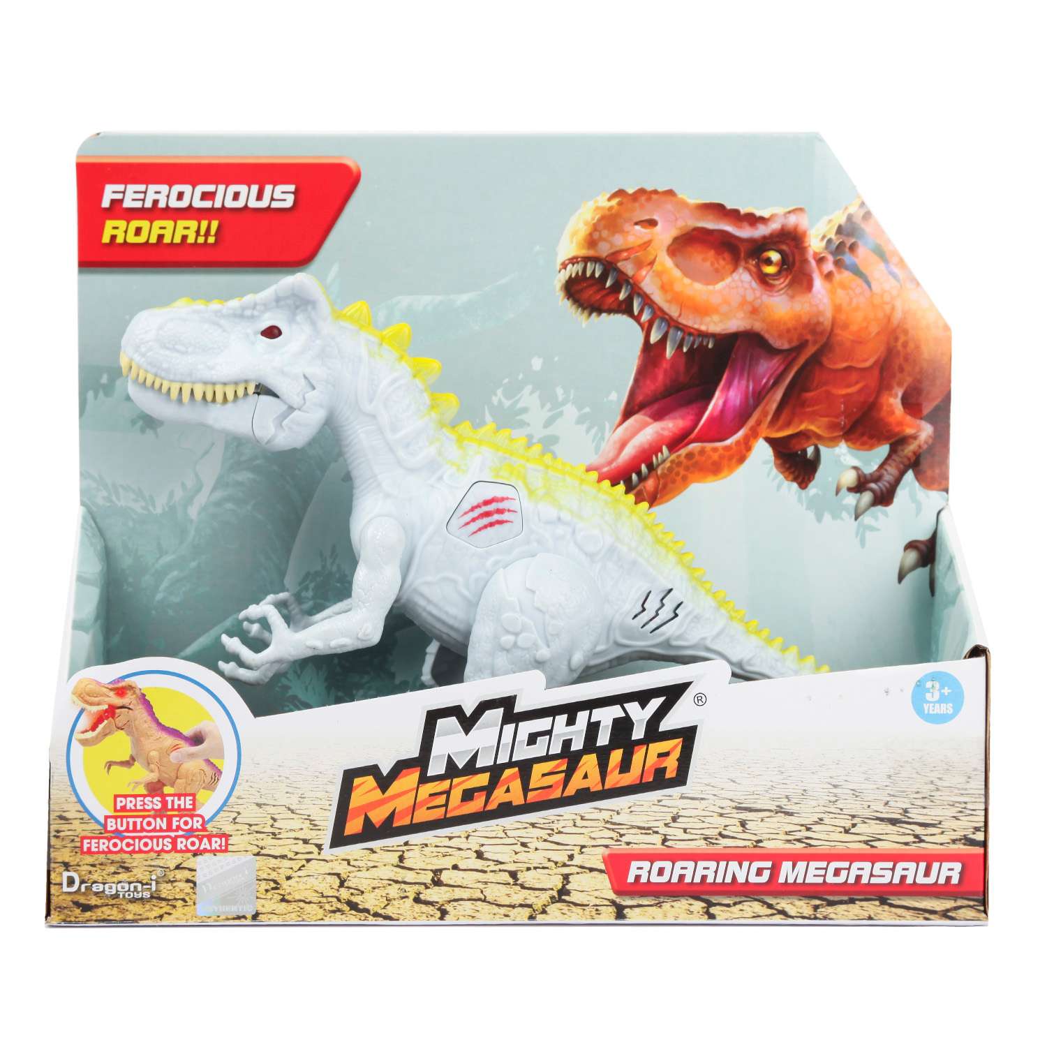 Фигурка Mighty Megasaur Allosaurus Динозавр 16900A - фото 2