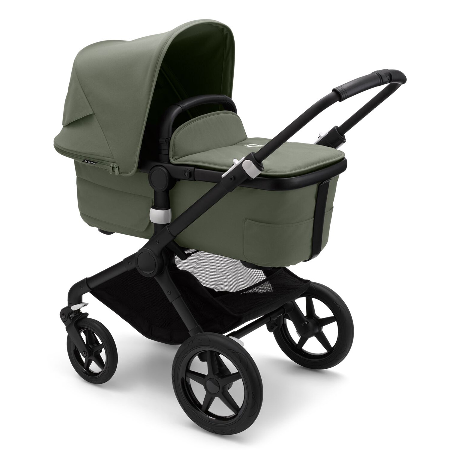 Коляска 2в1 Bugaboo Fox3 Complete Black Forest Green-Forest Green 2306010005 - фото 1