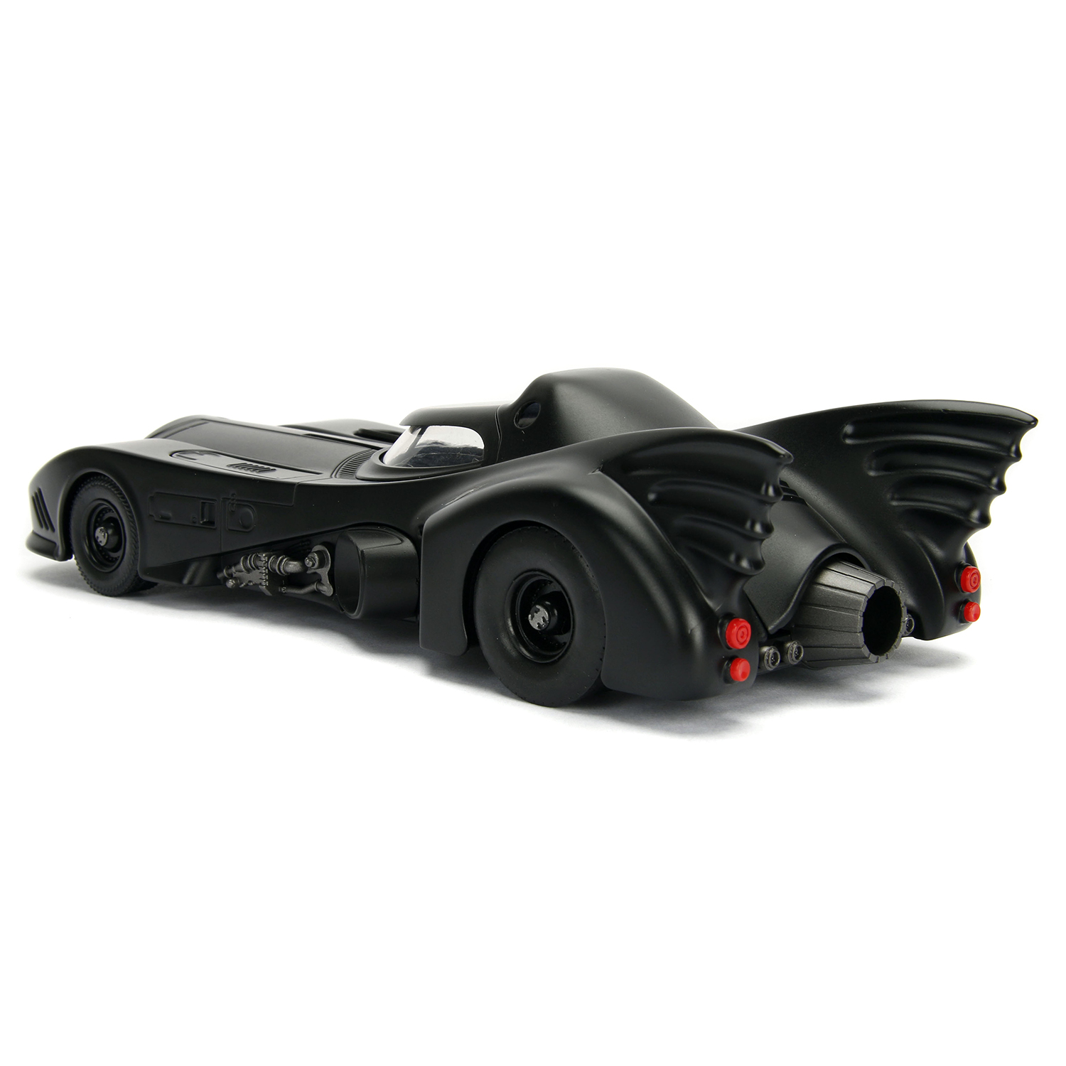 Автомобиль Jada Batmobile with Batman 1:24 черный ТоуR15 - фото 8