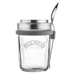 Банка Kilner с ложкой для завтрака с собой 0.35 л