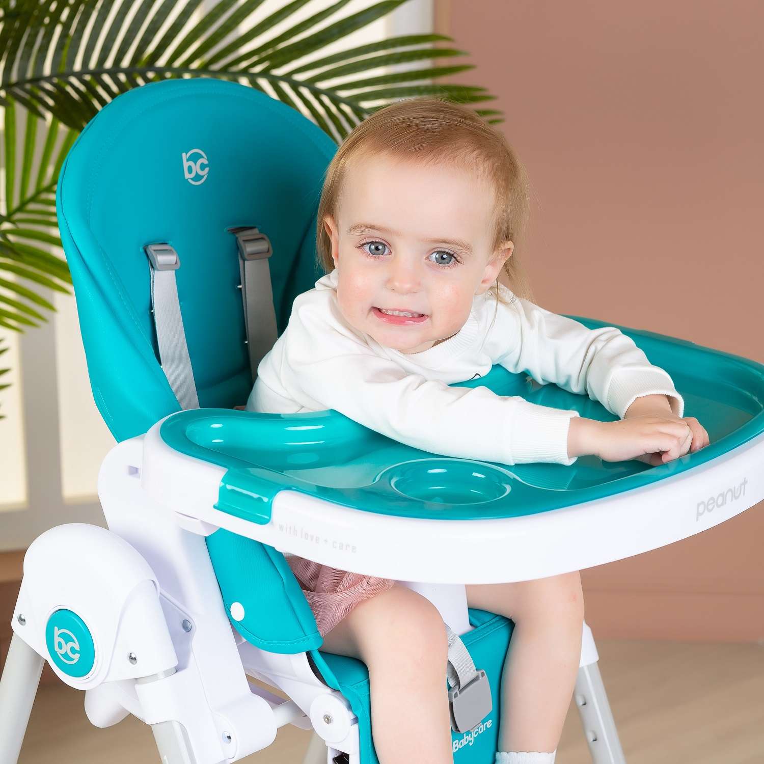 Стульчик BabyCare PEANUT Темно серый - фото 11