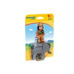 Конструктор Playmobil Смотритель зоопарка со слоном