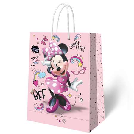 Пакет подарочный ND Play Minnie Mouse 33*45.5*10см в ассортименте