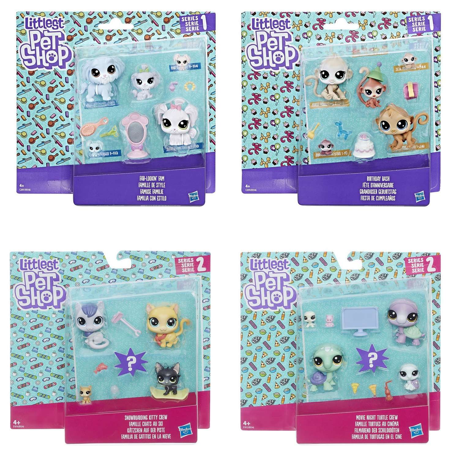 Набор Littlest Pet Shop семья петов в ассортименте - фото 6