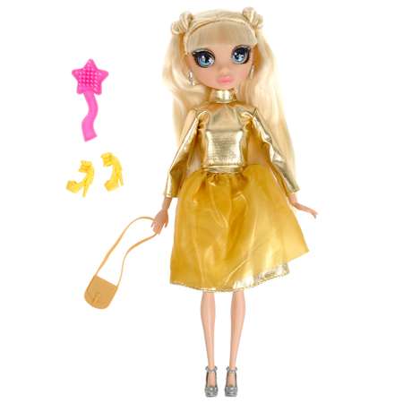 Кукла LIKEE GIRL 32см руки и ноги сгибаются реалестичные глаза аксессуары платье 365404