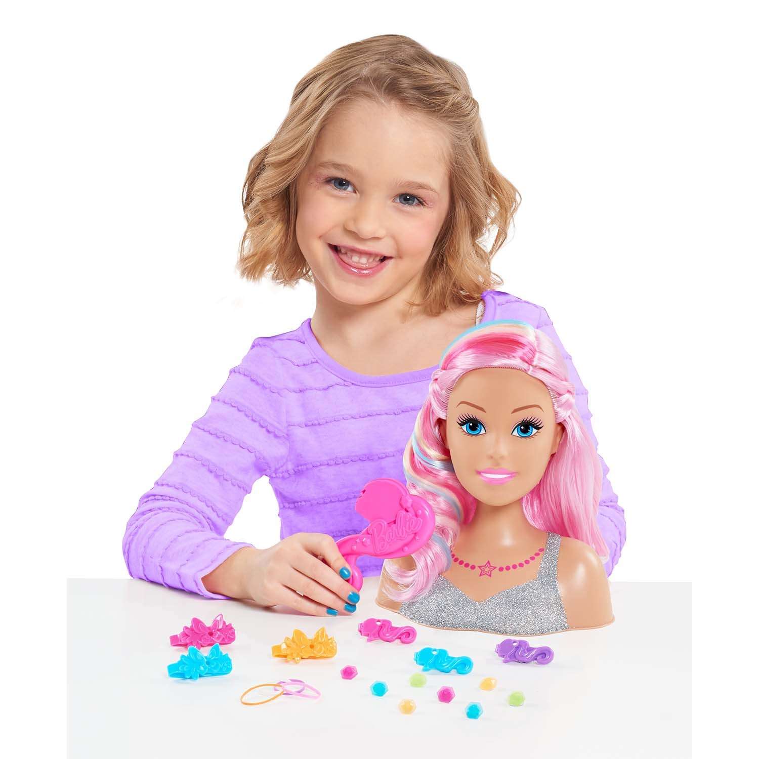 Набор Barbie Dreamtopia Манекен для создания причесок 62640 - фото 3
