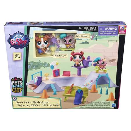 Набор Littlest Pet Shop Скейт-парк для петов (B6959EU40)