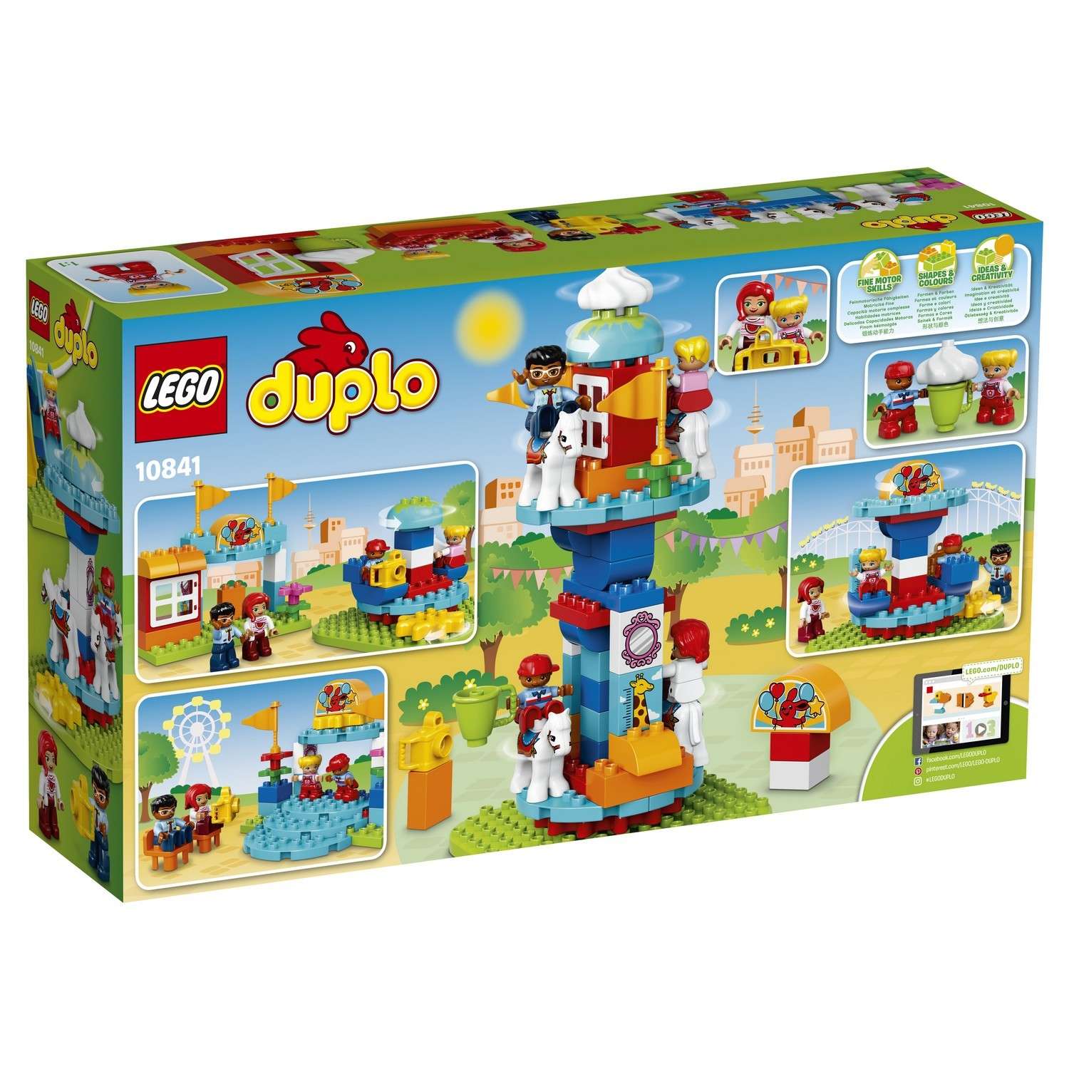 Конструктор LEGO DUPLO Town Семейный парк аттракционов (10841) - фото 3