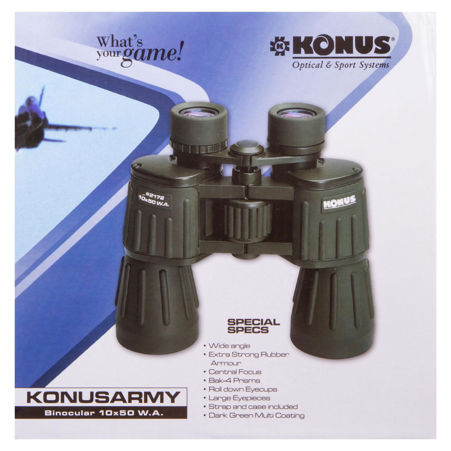 Бинокль Konus Konusarmy 10x50 WA - фото 13