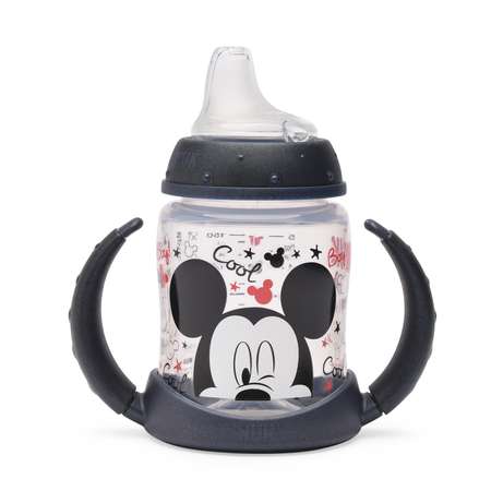 Бутылочка-поильник Nuk Disney Микки 150мл Черная 10743499