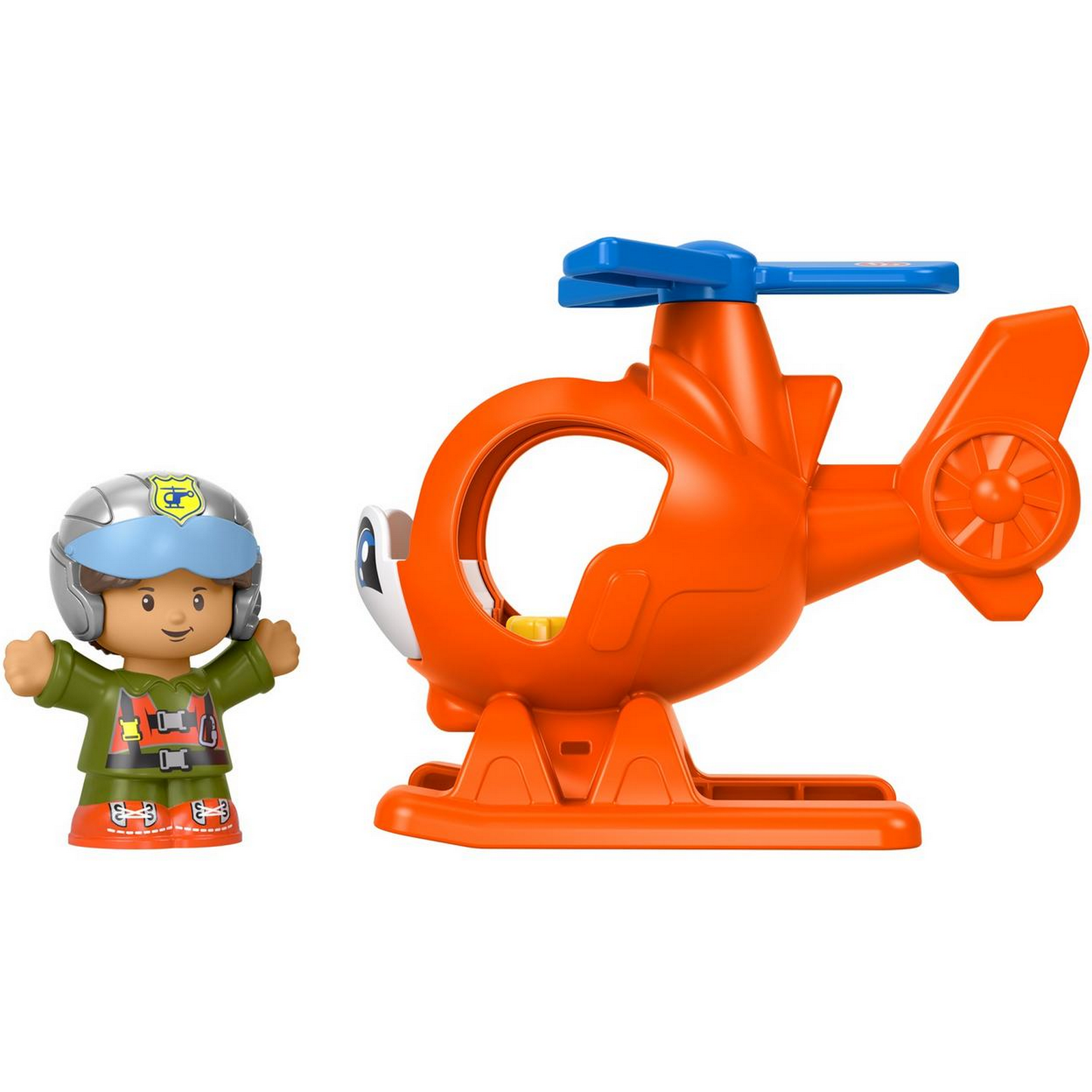 Игрушка Fisher Price Вертолет с фигуркой GTT72 - фото 7