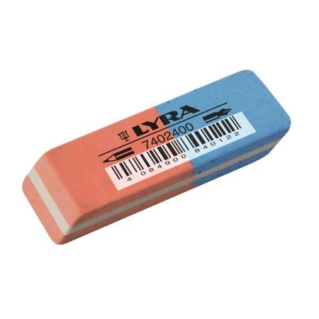 Ластик Lyra Eraser Красный-Синий L7402400