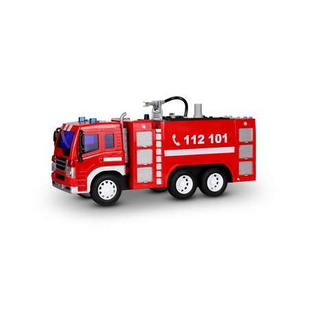 Модель Kid Rocks Пожарная машина масштаб 1:16 со звуком и светом