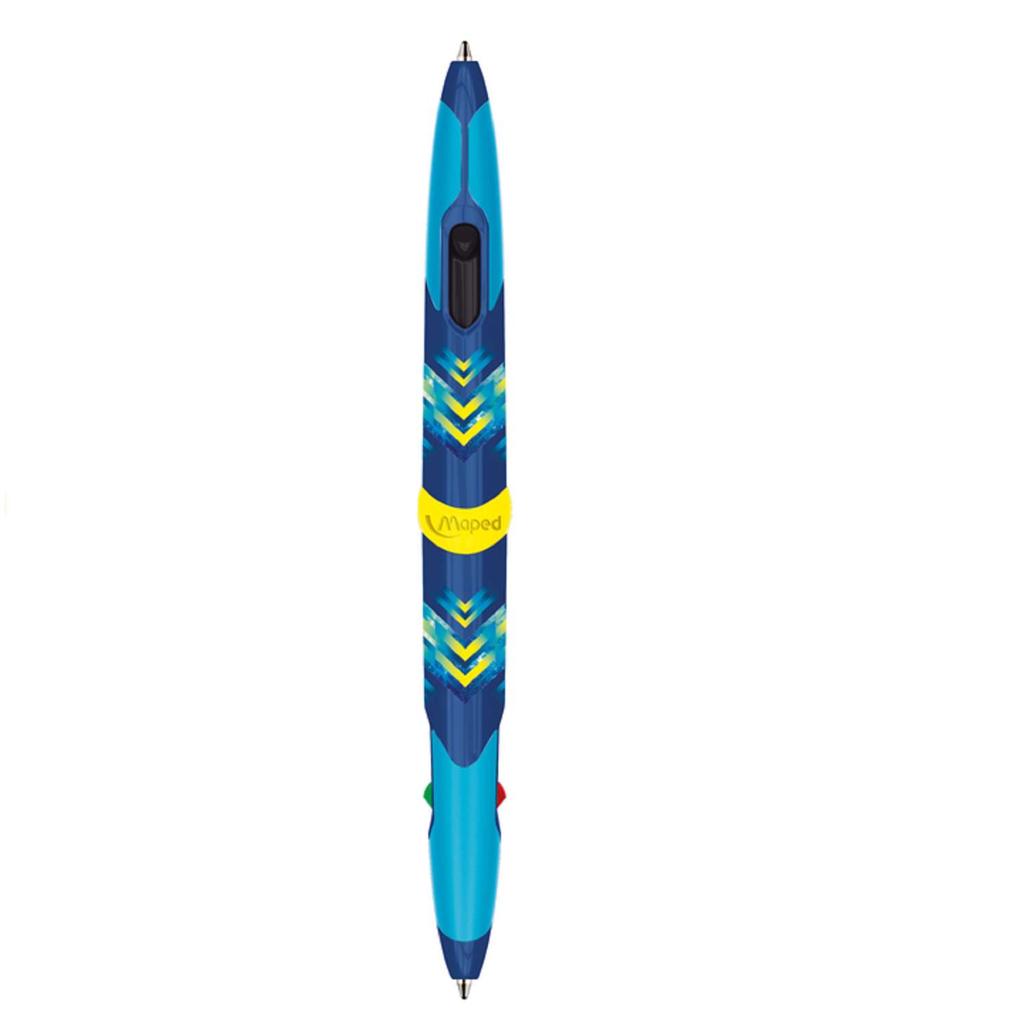 Ручка шариковая MAPED Cosmic Teens автоматическая 4цвета Синий 1487718 - фото 1