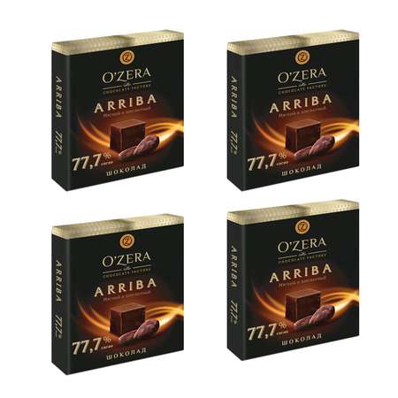 Шоколад OZera Arriba содержание какао 77.7% 90 г 4 шт