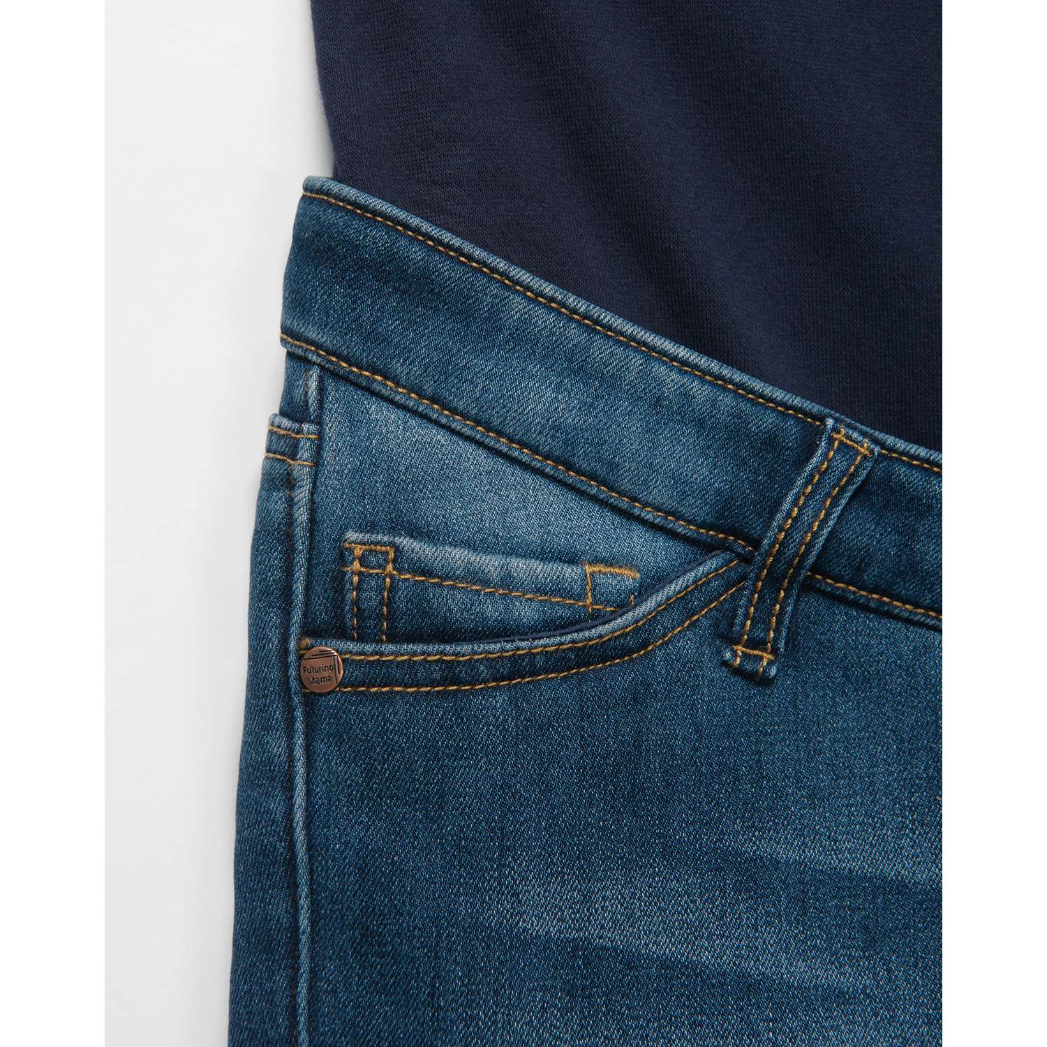 Утеплённые джинсы для беременных Futurino Mama W23FM6-61-mat-66 - фото 5