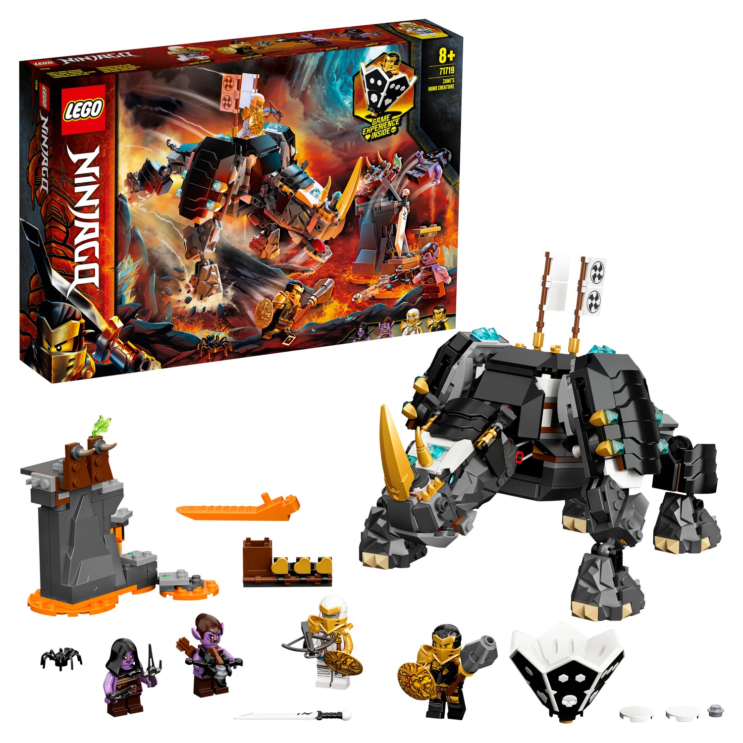 Конструктор LEGO Ninjago Бронированный носорог Зейна 71719 - фото 1