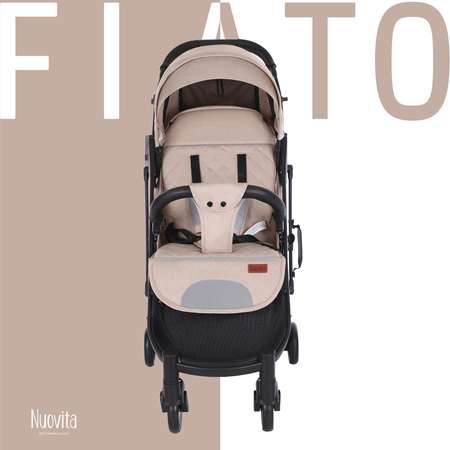 Коляска прогулочная Nuovita Fiato Beige Nero